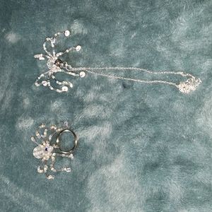 Beaded spider decor 2x2x1 inch